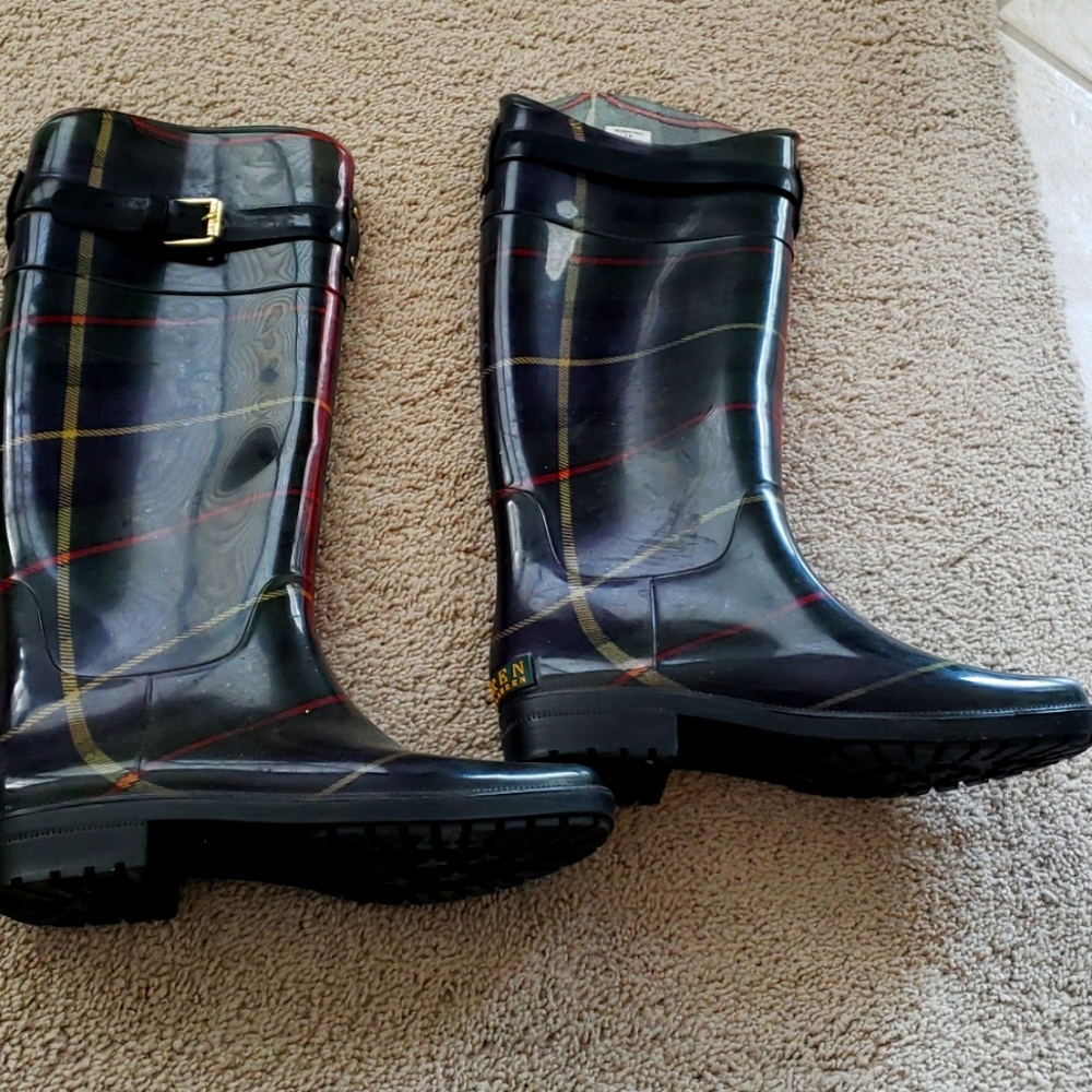 RALPH LAUREN RAIN BOOTS